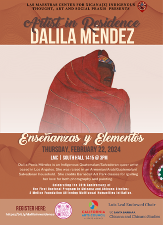 Dalila Mendez Event Poster