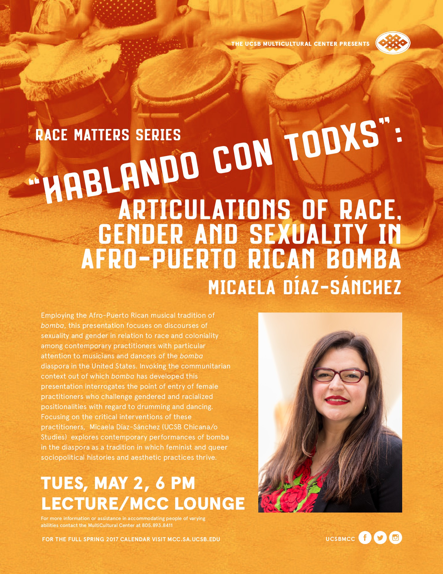 Hablando Con Todxs: Articulations of Race, Gender, and Sexuality in Afro-Puerto Rican Bomba Event Image