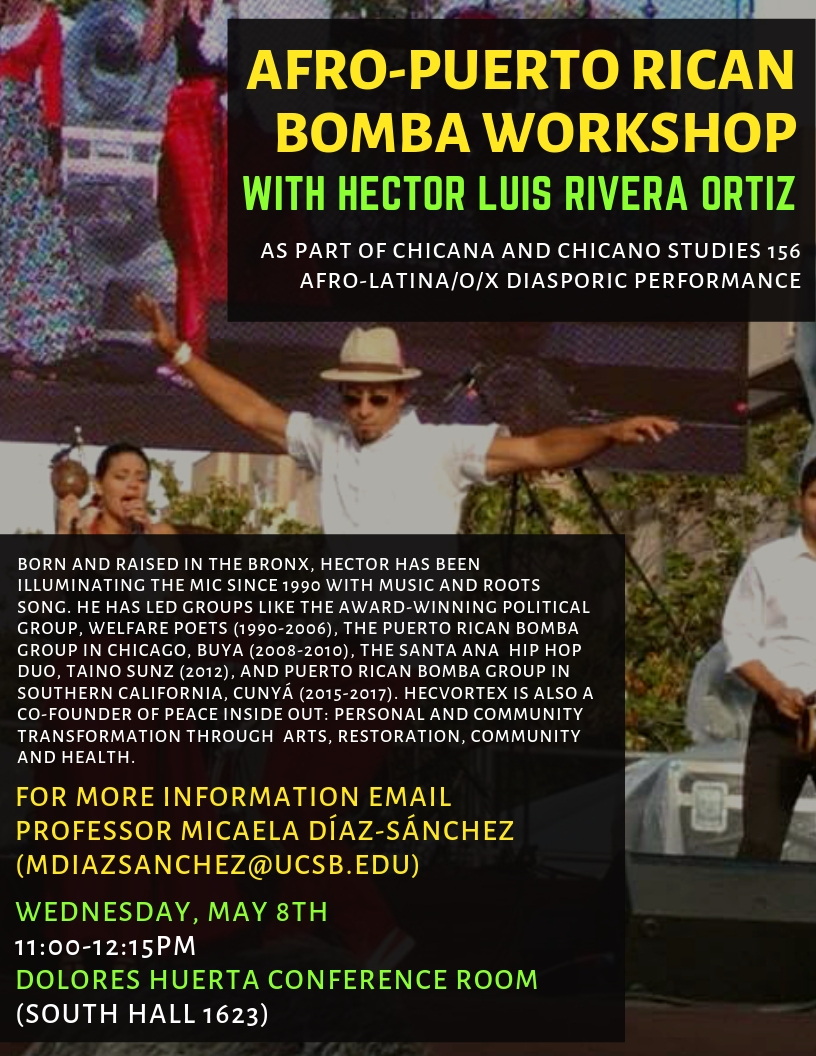 Afro-Puerto Rican Bomba Workshop Event Image