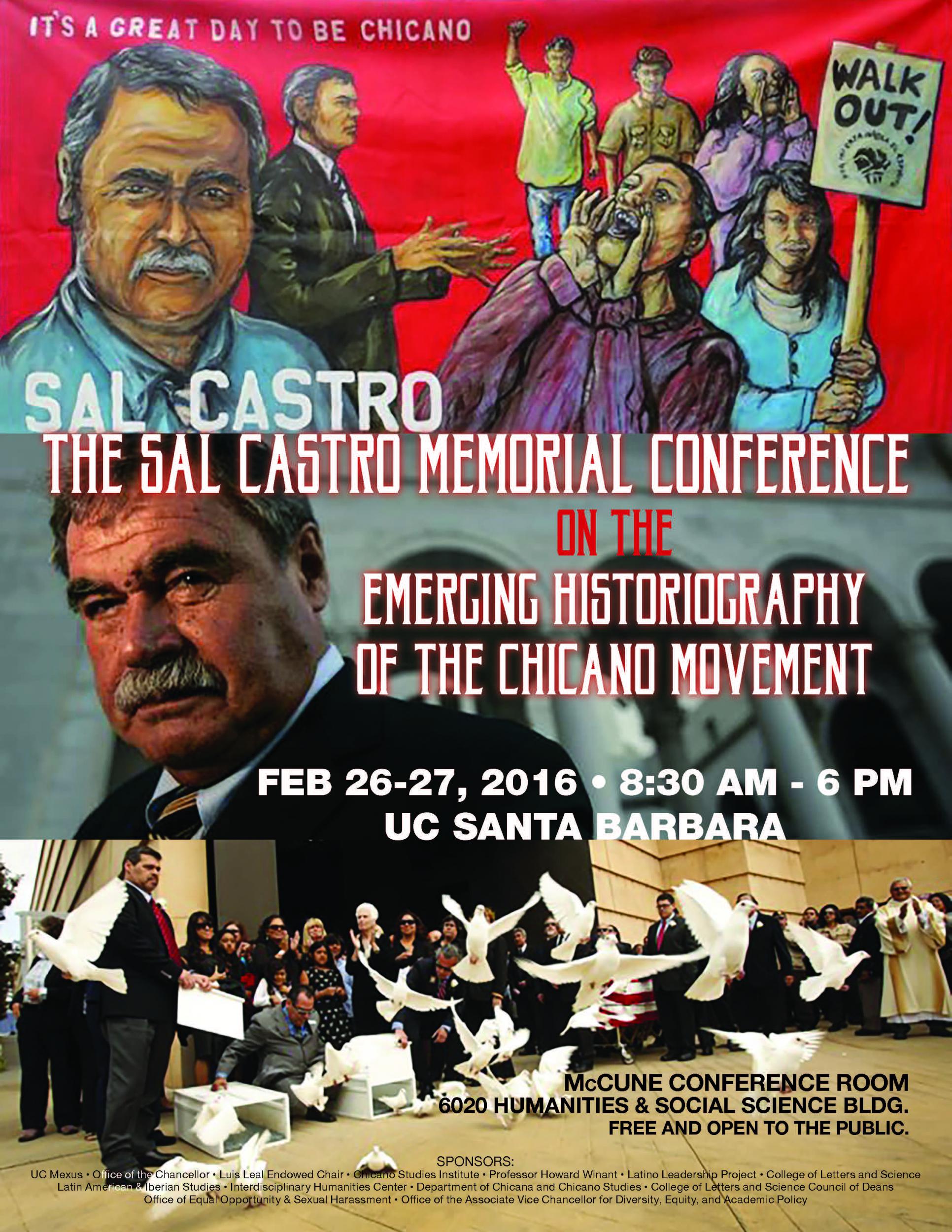 Sal Castro Memorial Conference on the Emerging Historiography of the Chicano Movement Event Image