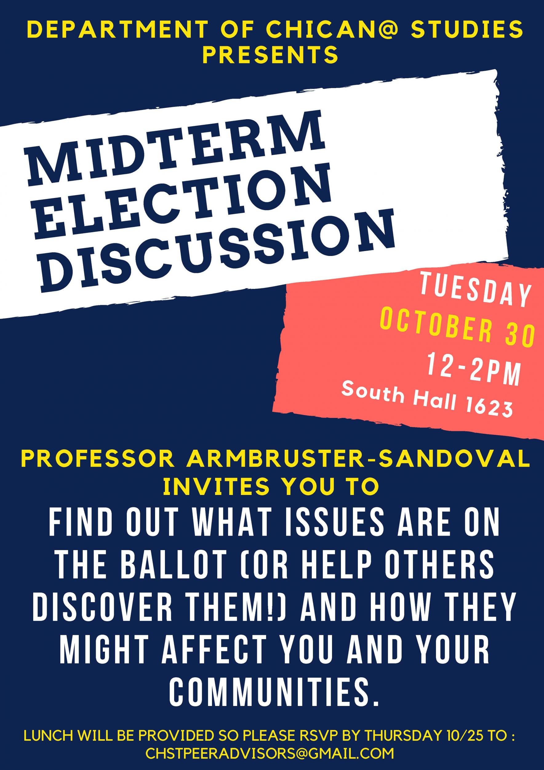 Midterm Election 2018: Ballot Review and Discussion Event Image