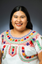 Daina Sanchez in Huipil