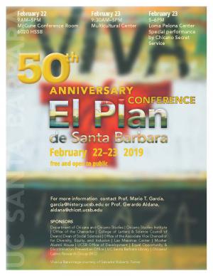 50th Anniversary Conference flyer